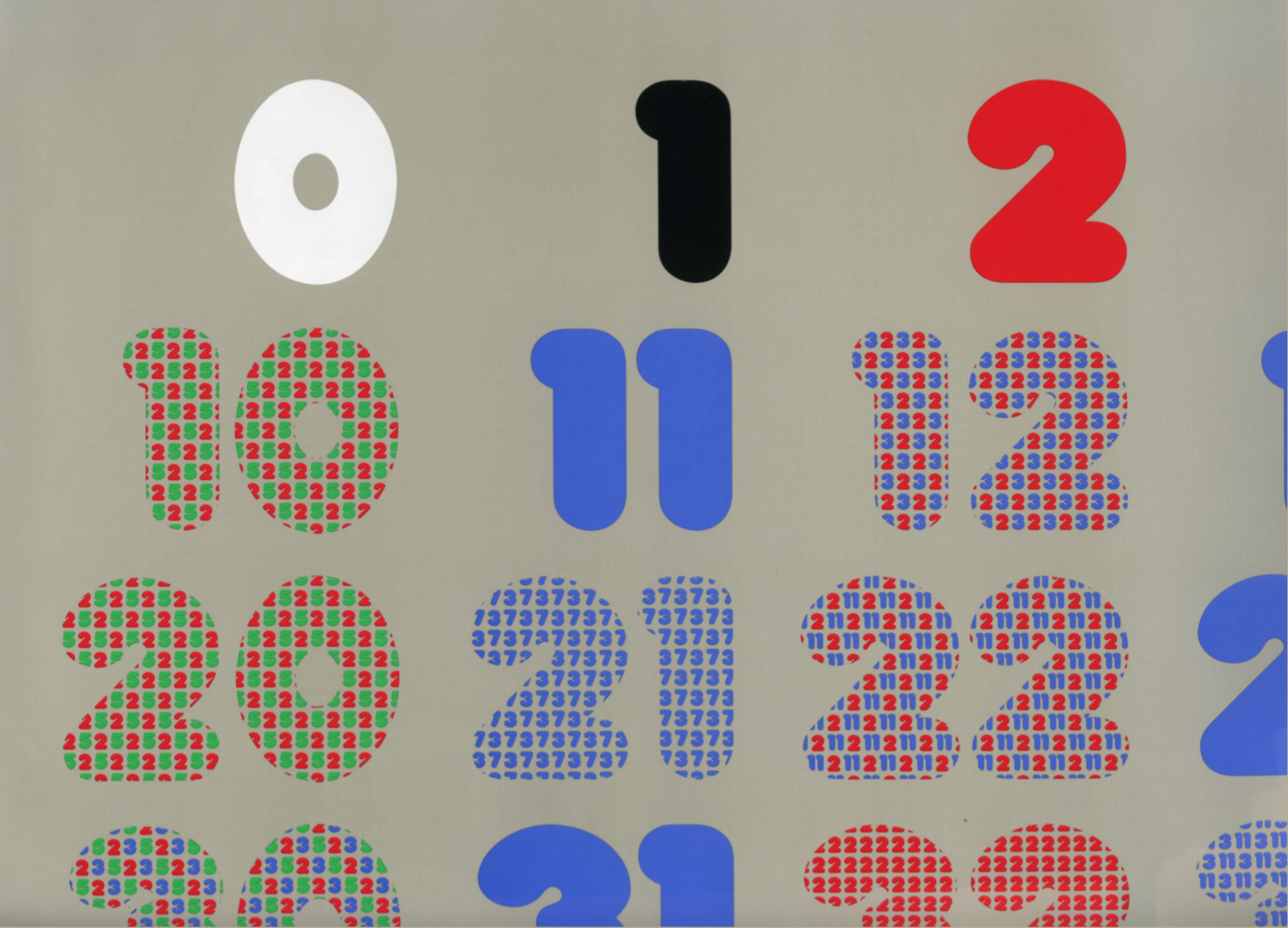 Color Counting Poster